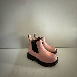 Pink Kids Chelsea Boots